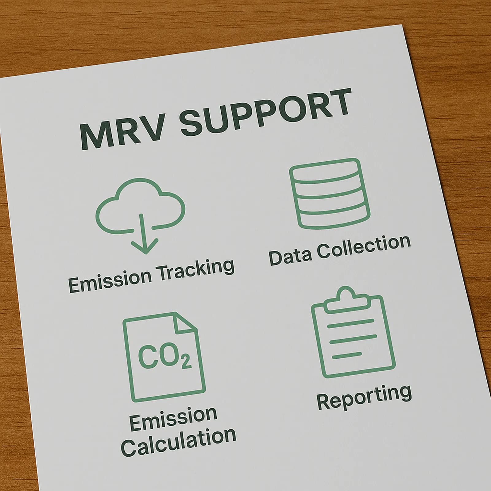 MRV and verification process
